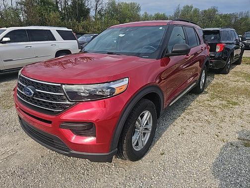 Rapid Red Metallic Tinted Clearcoat 2020 Ford Explorer XLT