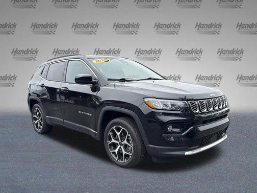 Diamond Black 2025 Jeep Compass Limited
