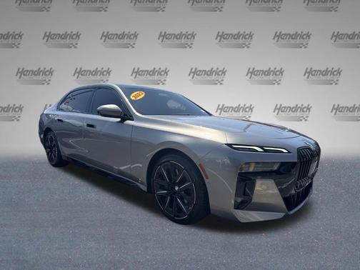 Gray Metallic 2023 BMW 740 i