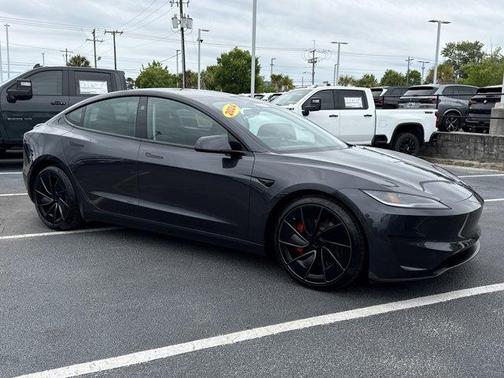 Stealth Gray 2024 Tesla Model 3 Performance