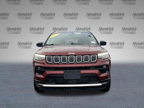 Velvet Red Pearlcoat 2022 Jeep Compass Limited