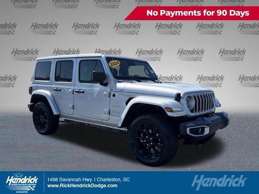 Silver Zynith Clearcoat 2024 Jeep Wrangler 4xe Sahara