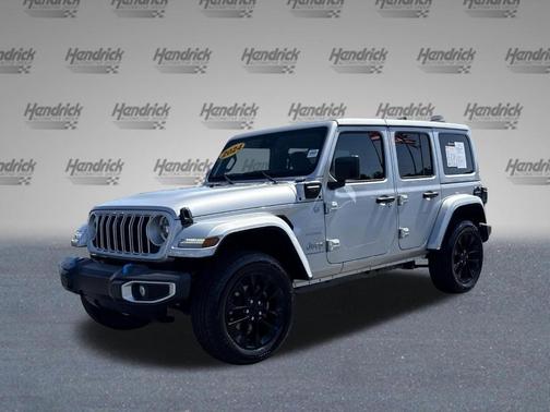 Silver Zynith Clearcoat 2024 Jeep Wrangler 4xe Sahara