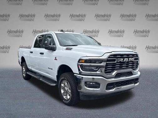 Bright White Clearcoat 2025 RAM 2500 Big Horn