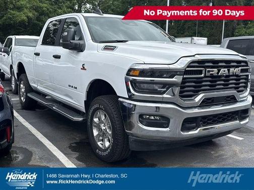 Bright White Clearcoat 2025 RAM 2500 Big Horn