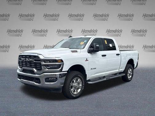 Bright White Clearcoat 2025 RAM 2500 Big Horn