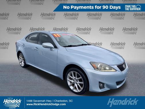 Cerulean Blue Metallic 2011 Lexus IS 250 Base