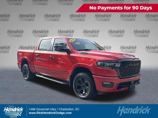 Flame Red Clearcoat 2025 RAM 1500 Big Horn