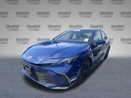 Blue 2025 Toyota Camry SE
