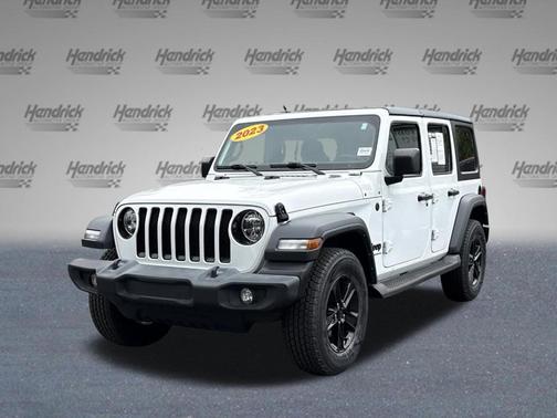 Bright White Clearcoat 2023 Jeep Wrangler Sport
