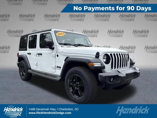 Bright White Clearcoat 2023 Jeep Wrangler Sport