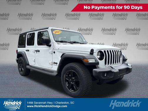 Bright White Clearcoat 2023 Jeep Wrangler Sport