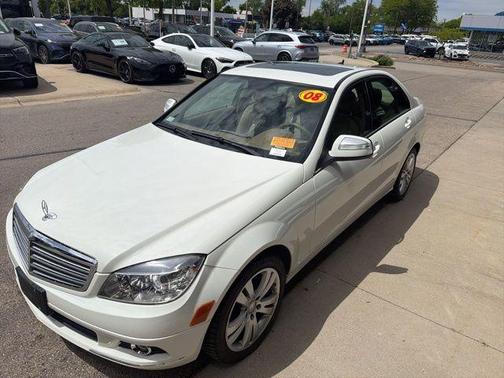 Arctic White 2008 Mercedes-Benz C-Class