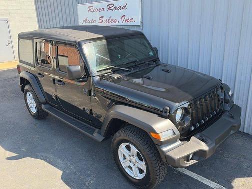 Black 2022 Jeep Wrangler Unlimited Sport