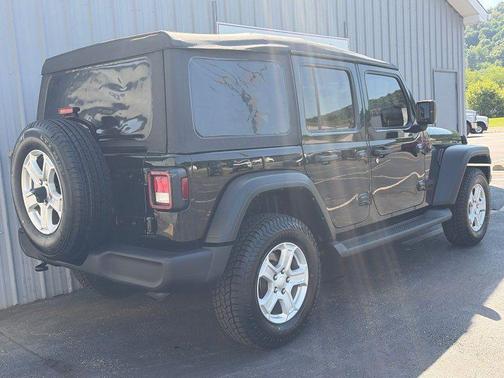 Black 2022 Jeep Wrangler Unlimited Sport