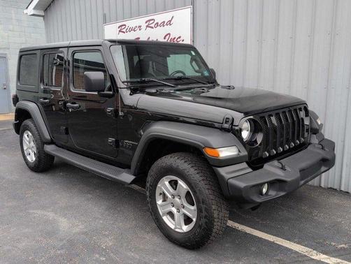 Black 2021 Jeep Wrangler Unlimited Sport