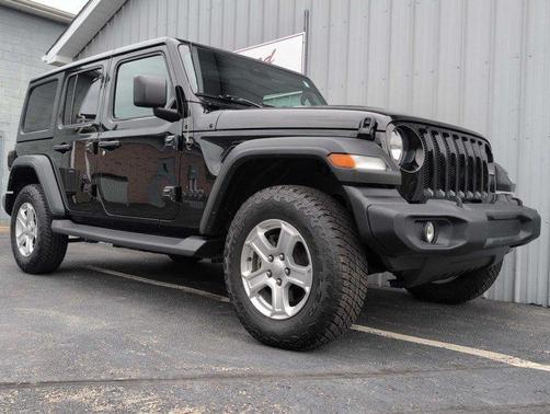 Black 2021 Jeep Wrangler Unlimited Sport
