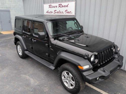Black 2021 Jeep Wrangler Unlimited Sport
