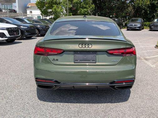 District Green Metallic 2023 Audi A5 Sportback 45 S Line Premium Plus