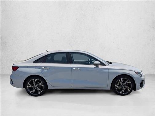 Glacier White Metallic 2023 Audi A3 Premium