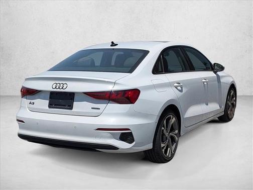 Glacier White Metallic 2023 Audi A3 Premium