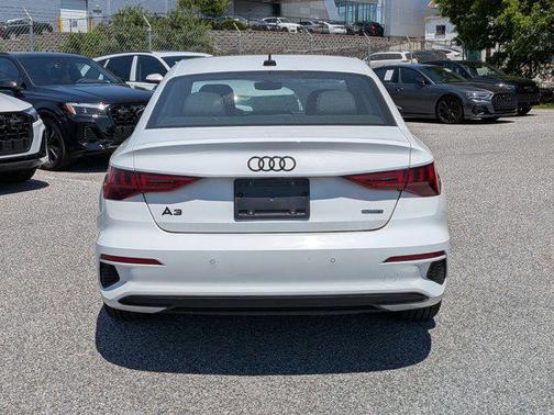 Glacier White Metallic 2023 Audi A3 Premium