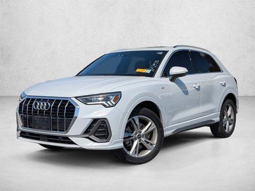 Glacier White Metallic 2023 Audi Q3 Premium 45 TFSI S line quattro Tiptronic