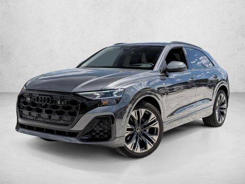 Satellite Silver Metallic 2025 Audi Q8 55 Prestige