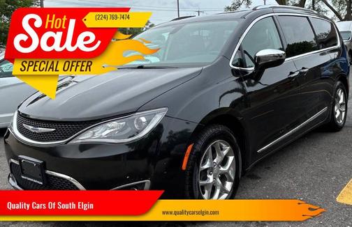 Brilliant Black Crystal Pearlcoat 2018 Chrysler Pacifica Limited