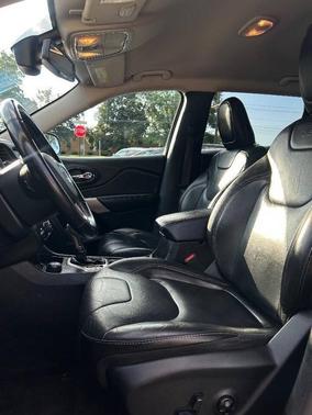 Red 2018 Jeep Cherokee Limited