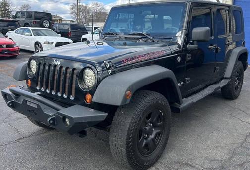 Black 2008 Jeep Wrangler Unlimited Rubicon