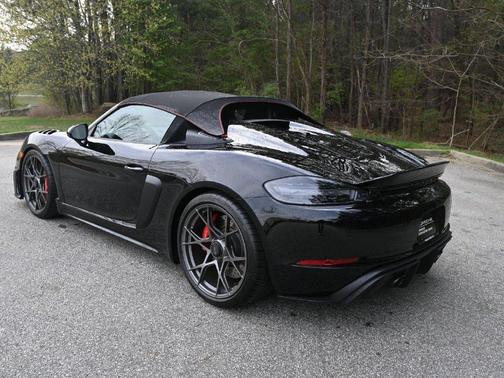 Black 2025 Porsche 718 Spyder RS