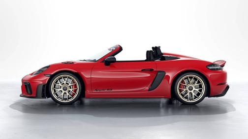 Guards Red 2025 Porsche 718 Spyder