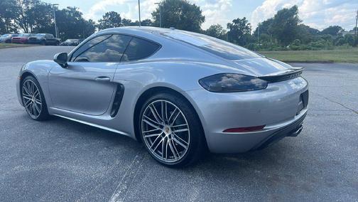 GT Silver Metallic 2024 Porsche 718 Cayman Base
