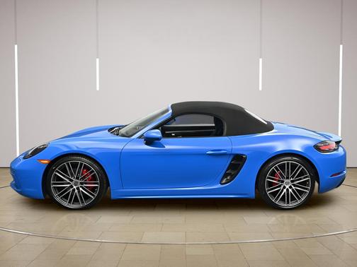 Shark Blue 2025 Porsche 718 Boxster S