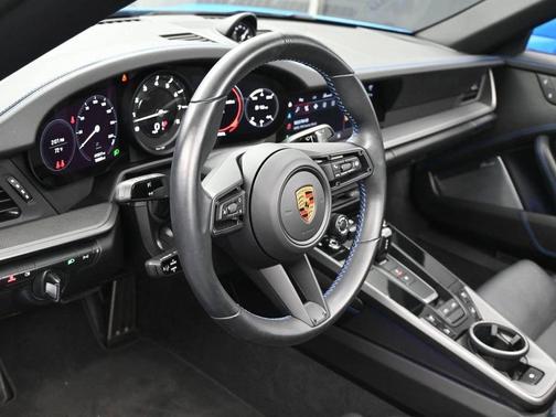 Shark Blue 2022 Porsche 911 Targa 4S