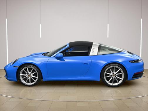 Shark Blue 2022 Porsche 911 Targa 4S