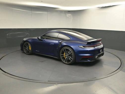 Gentian Blue Metallic 2024 Porsche 911 Turbo