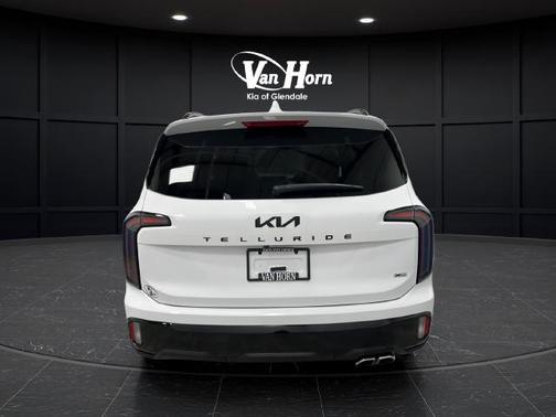 Glacial White Pearl 2025 Kia Telluride EX X-Line