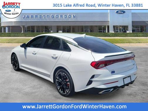 Glacial White Pearl 2023 Kia K5 GT-Line