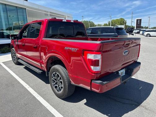 Rapid Red Metallic Tinted Clearcoat 2023 Ford F-150 Lariat