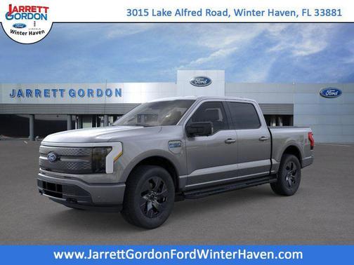 Carbonized Gray Metallic 2025 Ford F-150 Lightning Flash