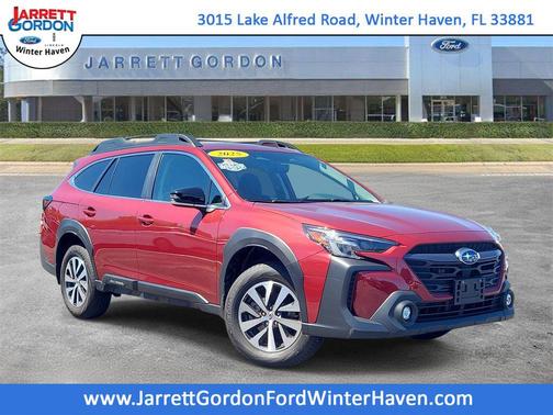 Crimson Red Pearl 2025 Subaru Outback Premium