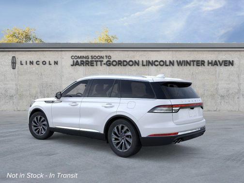 Pristine White Metallic Tri-Coat 2026 Lincoln Aviator Premiere