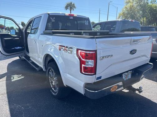 White Platinum Metallic Tri-Coat 2019 Ford F-150 Lariat
