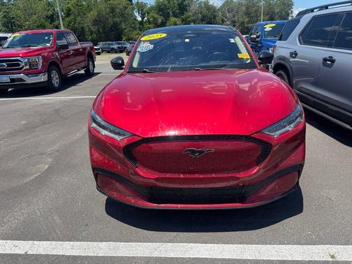 Rapid Red Metallic Tinted Clearcoat 2023 Ford Mustang Mach-E California Route 1