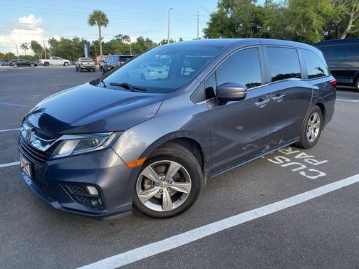 Gray 2018 Honda Odyssey EX