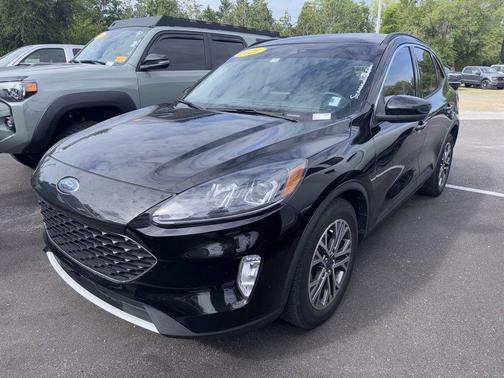 Agate Black Metallic 2021 Ford Escape SEL