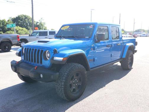 Hydro Blue Pearlcoat 2021 Jeep Gladiator Mojave 4x4
