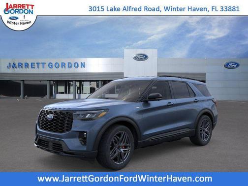 Vapor Blue Metallic 2026 Ford Explorer ST-Line